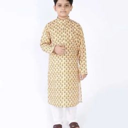 Tabard Ethnic Kurta For Kids-image-58