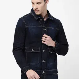 Lee Blue Regular Fit Denim Jacket-15