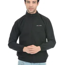 Cloak & Decker by Monte Carlo Black Regular Fit Wind Cheater-picture-33