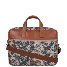 BELWABA Beige Canvas Medium Messenger Bag-picture-1