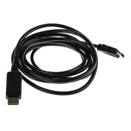 RS PRO Male DisplayPort to Male HDMI PVC Cable 1080p 3 m, 1863036-23