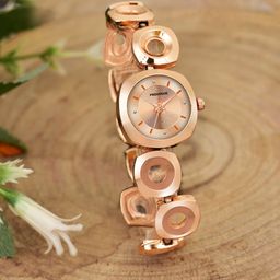 Provogue Women Dial & Bracelet Style Straps Analogue Watch HOBPR-116-RG-picture-17