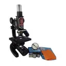 SSU Black Lab Compound Student Microscope wth All Accessories-11
