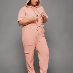 Miss Chase A+ Peach Maxi Co-Ord Set image 3