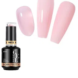 BORN PRETTY Pro Rubber Base Long Wearing UV Gel Nail Polish - 15 ml -RB12-11