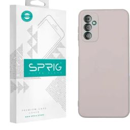 Sprig TPU Matte Back Cover for Samsung Galaxy F23 5G (White)-image-57