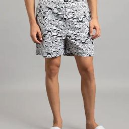 Bewakoof White Printed Boxer Shorts-image-52