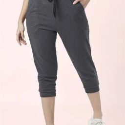 Ajile by Pantaloons Grey Cotton Sports Capris-picture-12