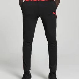 Puma Cricket Teams Black Slim Fit Sports Trackpants-image-66