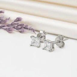 Silberry 925 Sterling Silver Classic 5mm Stud Earrings for Women-image-50