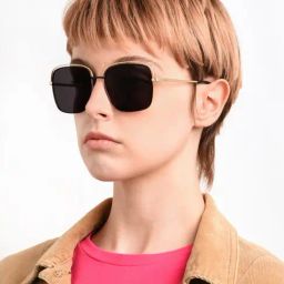 Polaroid Gold Square Sunglasses for Women-picture-16