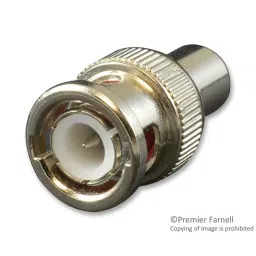 MULTICOMP PRO Inter Series Adapters ADAPTER, COAXIAL, BNC PLUG- RCA JACK, 25-7510A-picture-0
