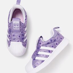 ADIDAS Originals Kids Floral Printed Superstar 360 I Slip-On Sneakers-image-64