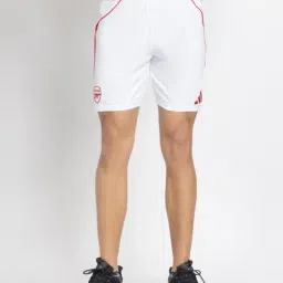 Adidas White Regular Fit Striped Sports Shorts-picture-40