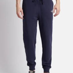 Beverly Hills Polo Club Navy Regular Fit Pure Cotton Joggers-image-33