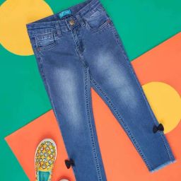 YU by Pantaloons Girls Blue Slim Fit Jeans-picture-23