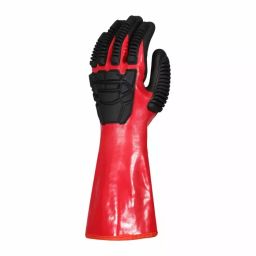 Skytec Torq Chem X Black/Red Aramid Steel Fibre Cut Resistant Impact Protection Cut Resistant Gloves Size 10, SKG00093HJ-image-23