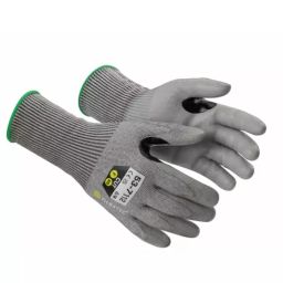 Tilsatec 53-7112 Grey Yarn Cut Resistant Work Gloves Size 9 Nitrile Coating, 53-7112/09-image-30
