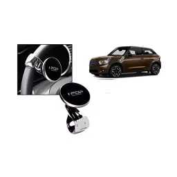 Auto Pearl I-Pop Sparkling Grey Car Power Steering Wheel Platinum Big Knob Spinner Compatible with Paceman-image-92