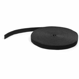 StarTech.com Hook and Loop Cable Ties Nylon Black 15.24 cm (50 Ft) x 0.7 inch, HKLP50-image-57