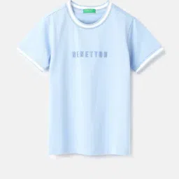 United Colors of Benetton Kids Blue Printed T-Shirt-picture-30