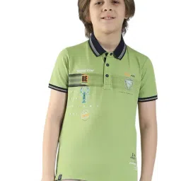 Monte Carlo Boys Green Printed T-Shirt-picture-8