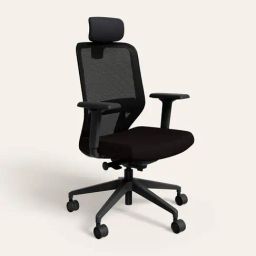 Godrej Interio Greta Black Fabric Office Executive Chair-picture-19