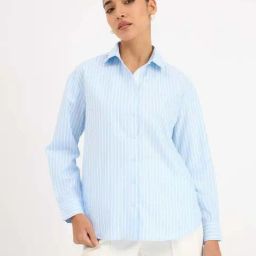SALT Attire Blue Striped Shirt-picture-19