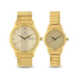 Titan NK15802490YM05 Bandhan Couple Analog Watch-25