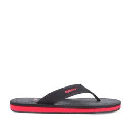 Sparx Men's Black Flip Flops-76