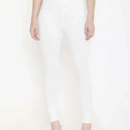FEELINGS White Plain Leggings-picture-36