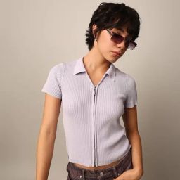 Only Lavender Regular Fit Top-26
