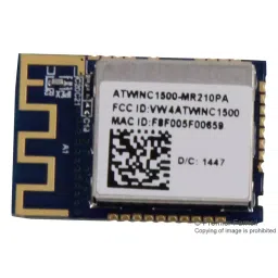 MICROCHIP RF Transceivers 2.4GHz & Above ISM Band SMARTCONNECT IOT MOD, 2.472GHZ, 18.5DBM, ATWINC1500-MR210PB1952-picture-42