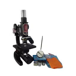 SSU Black Compound Student Microscope for Laboratories-13