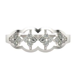 VALANOVA Women White Ring Diamond-image-57