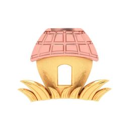 P.C. Chandra Jewellers 14k Yellow Gold Hut Shaped On Grass Pendant-image-53