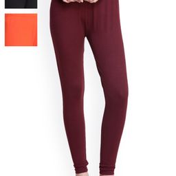 Dollar Missy Pack of 3 Ankle-Length Leggings-image-98
