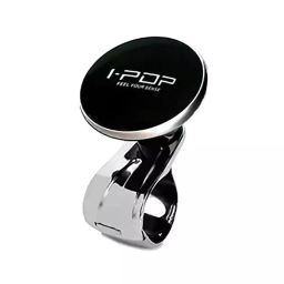 Auto Pearl I-Pop Sparkling Grey Car Power Steering Wheel Platinum Big Knob Spinner Compatible with Bolt-image-80