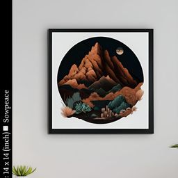 SOWPEACE White & Black 1 Piece Canvas Other Wall Paintings-image-93