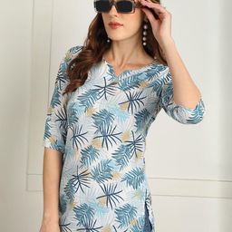 Moda Rapido Women Polyester Straight Kurtis-picture-19
