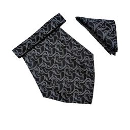Paisley Design Cravats & Pocket Square Combo-image-58