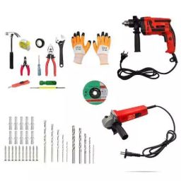 Hillgrove 16 Pcs Power Tools Kit, HGCM237M1-44
