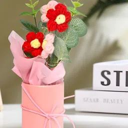 Cortina Red Artificial Flower-picture-5