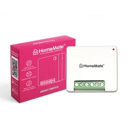 HomeMate 16A WiFi 1 Node Smart Switch, Compatible with Alexa & Google Home (White)-image-22
