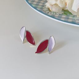 Krelin Silver-Plated Leaf Shaped Studs-picture-22