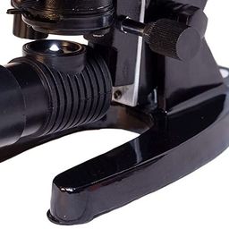 isko ISKO® IS-02 Student Compound Biological Triple Nose Microscope with LED Light and 50 Microscope Plain Slides and 5 Prepared Slides image 4