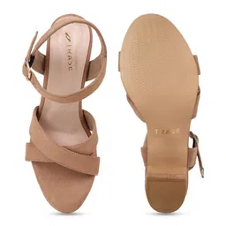 TRASE Open Toe Block Sandals image 5