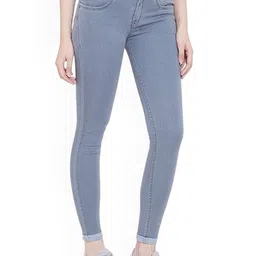 kitty-fashion Women Jean Skinny Fit Slash Knee Stretchable Jeans-image-29