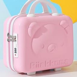 Navrangi Hard Shell Vanity Cases for Girls & Women Portable Water Proof Cosmetic Travel Case, Toiletry Case with Zipper Cosmetic Bag, Hand Luggage Cosmetic case with Clip-on Function-image-10