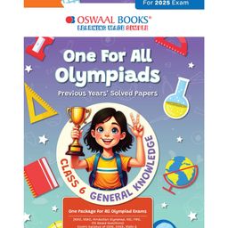 Oswaal One for All Olympiads Previous Year Solved Papers Class 6 General Knowledge For 2025 Exam - English-16